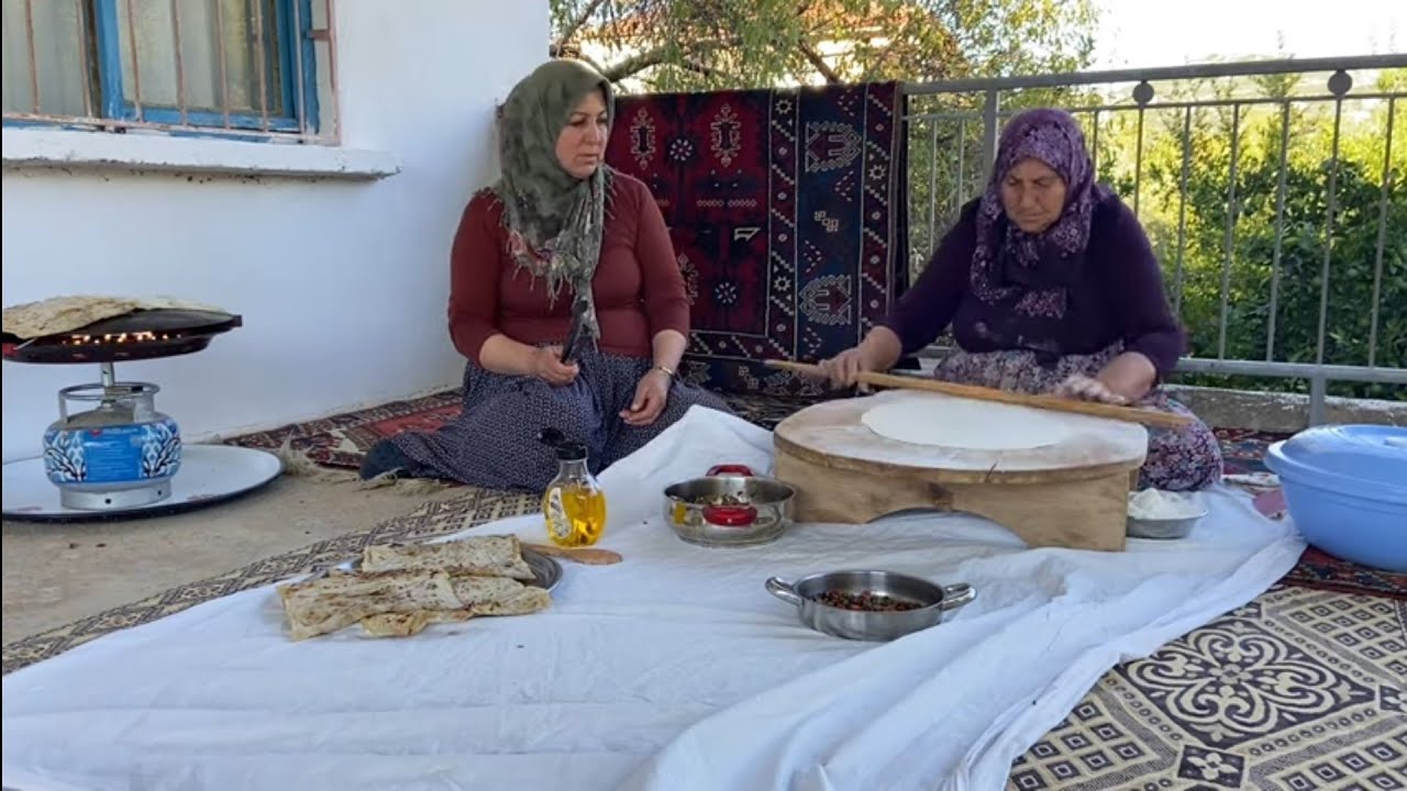 SİZLERLE YENİ ALDIĞIM TÜPLÜ SACLA GÖZLEME YAPALIM MI #gözleme #köyhayatı