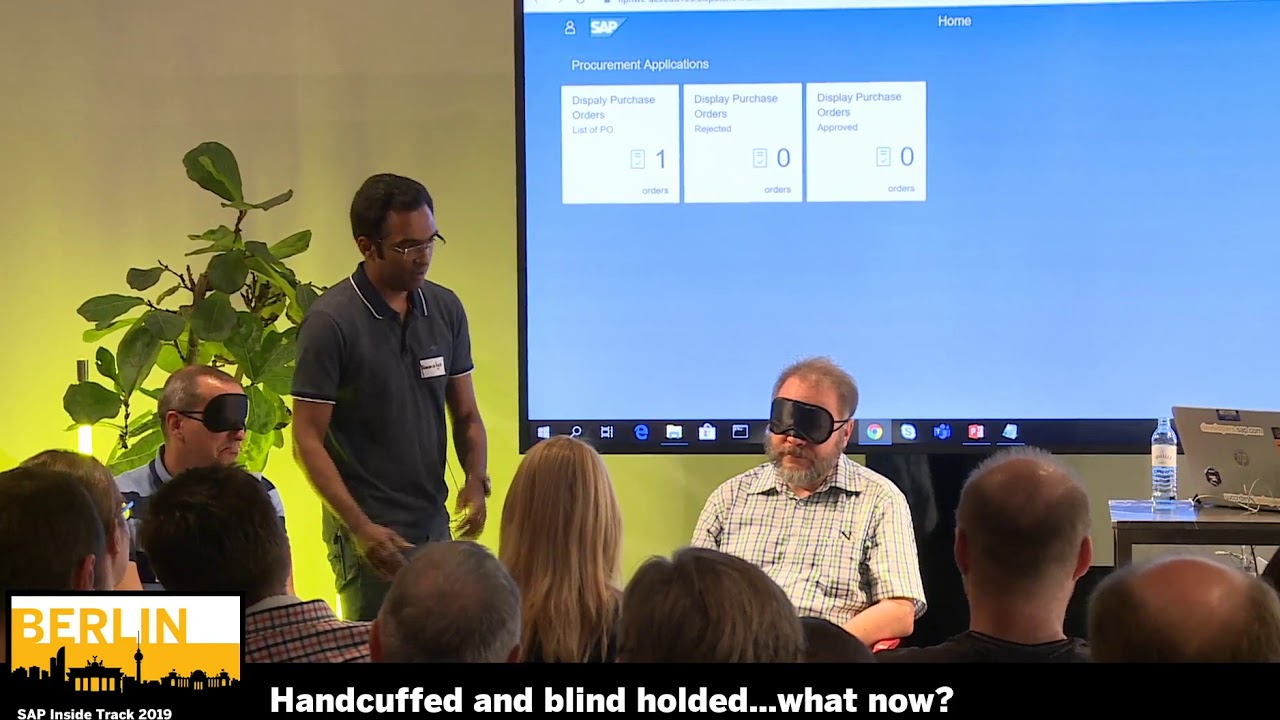 Handcuffed, blindfolded… what now?!