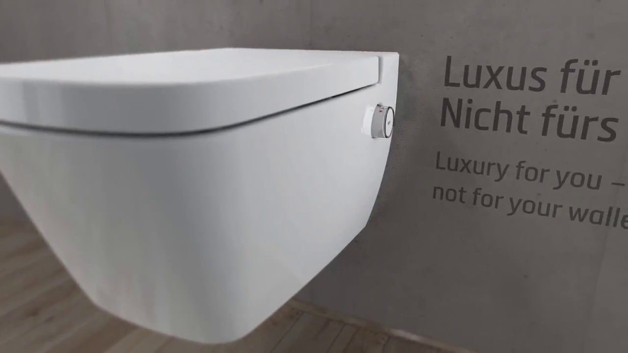 TECEone: Spülrandloses WC mit Duschfunktion
