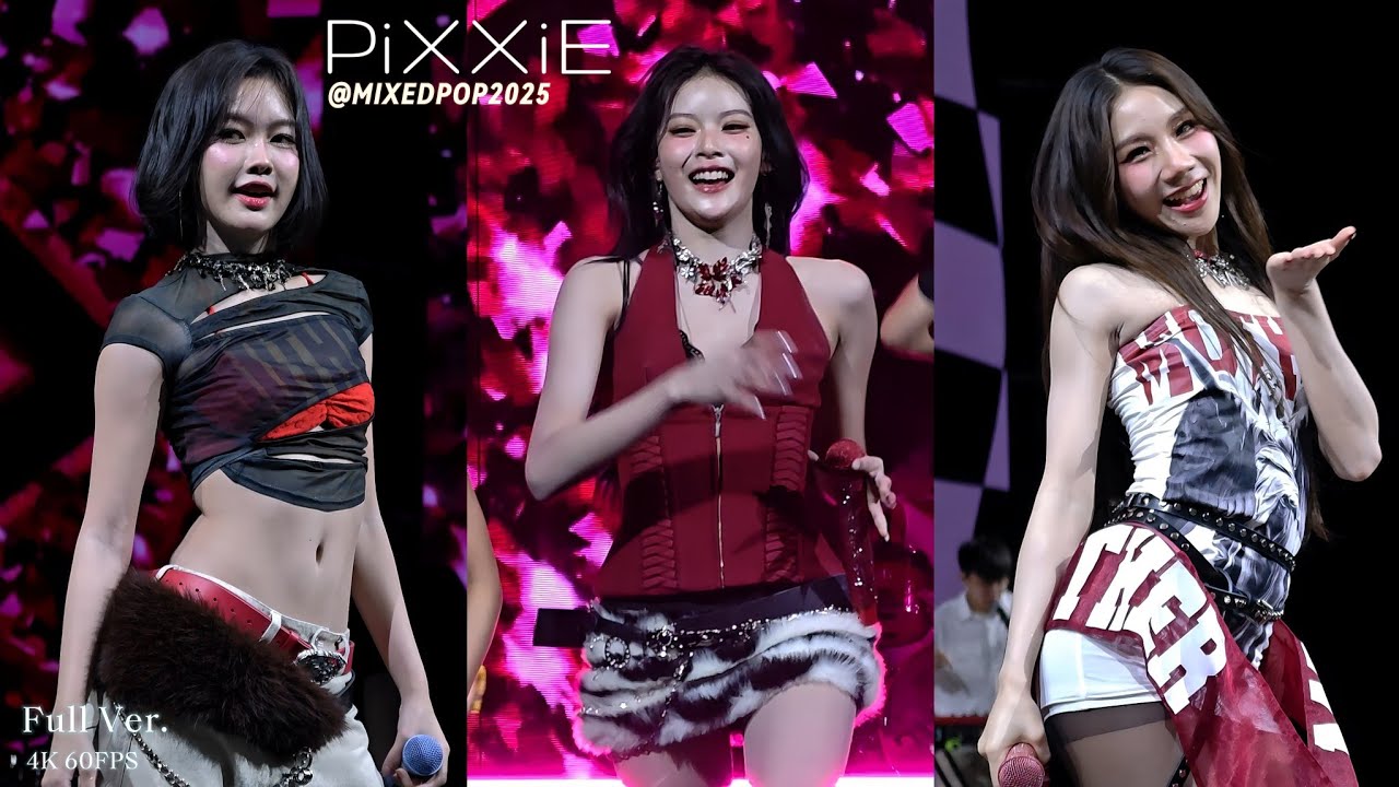 PiXXiE | Full Ver. | MIXEDPOP Music Festival Bangkok 2025 @BITEC Live  [06.07.2025] [4K 60FPS]