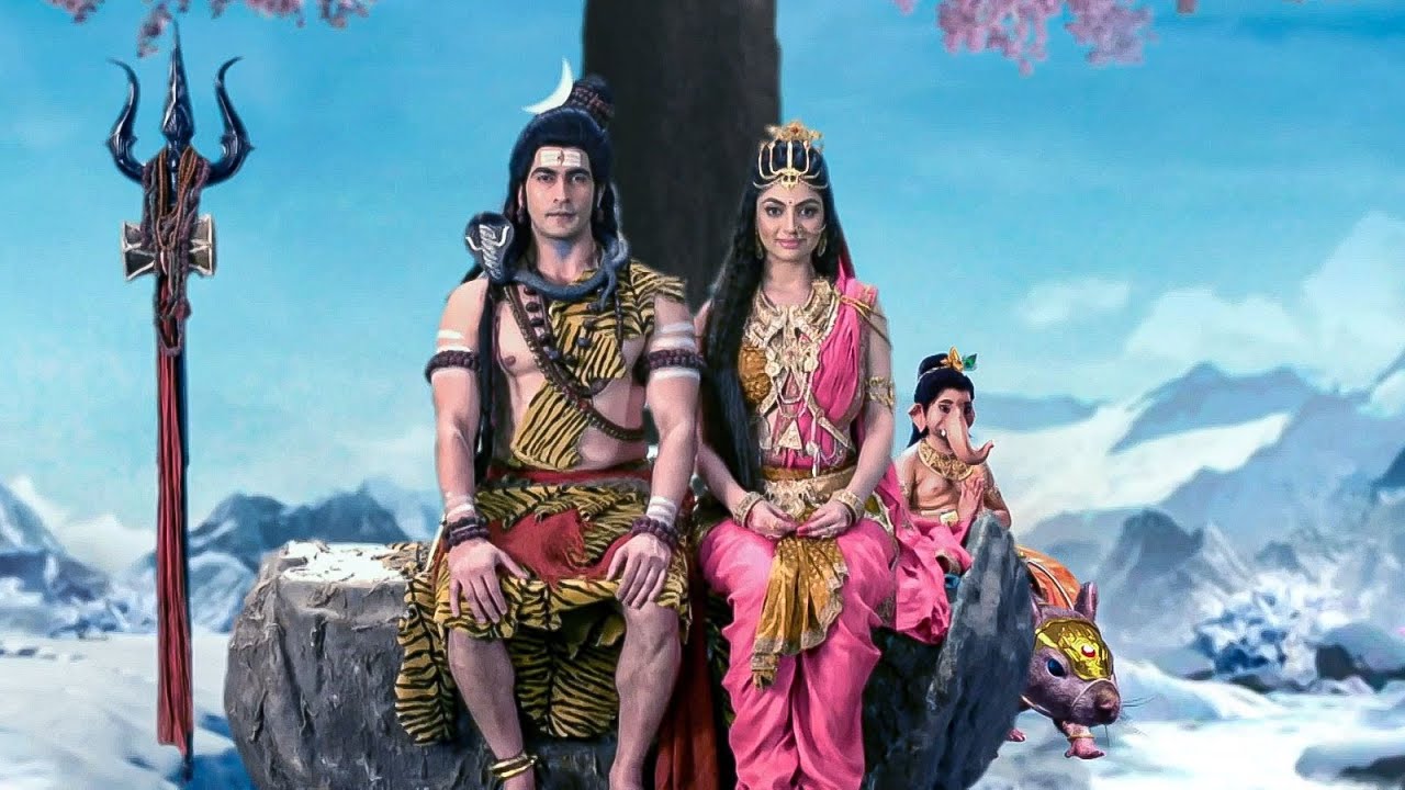 Maha Epiosode: गणेश जी ने महादेव और पार्वती माता के लगाए चक्कर | Mata Ki Shakti | #serial
