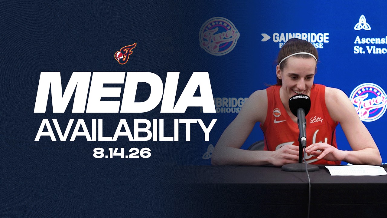 Ty Harris, Caitlin Clark & Head Coach Stephanie White | Postgame Media vs. Dallas