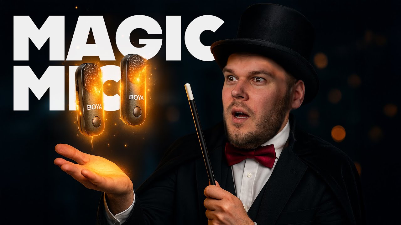 BOYA Magic Mic – Das verrückteste Mikrofon 2025?!