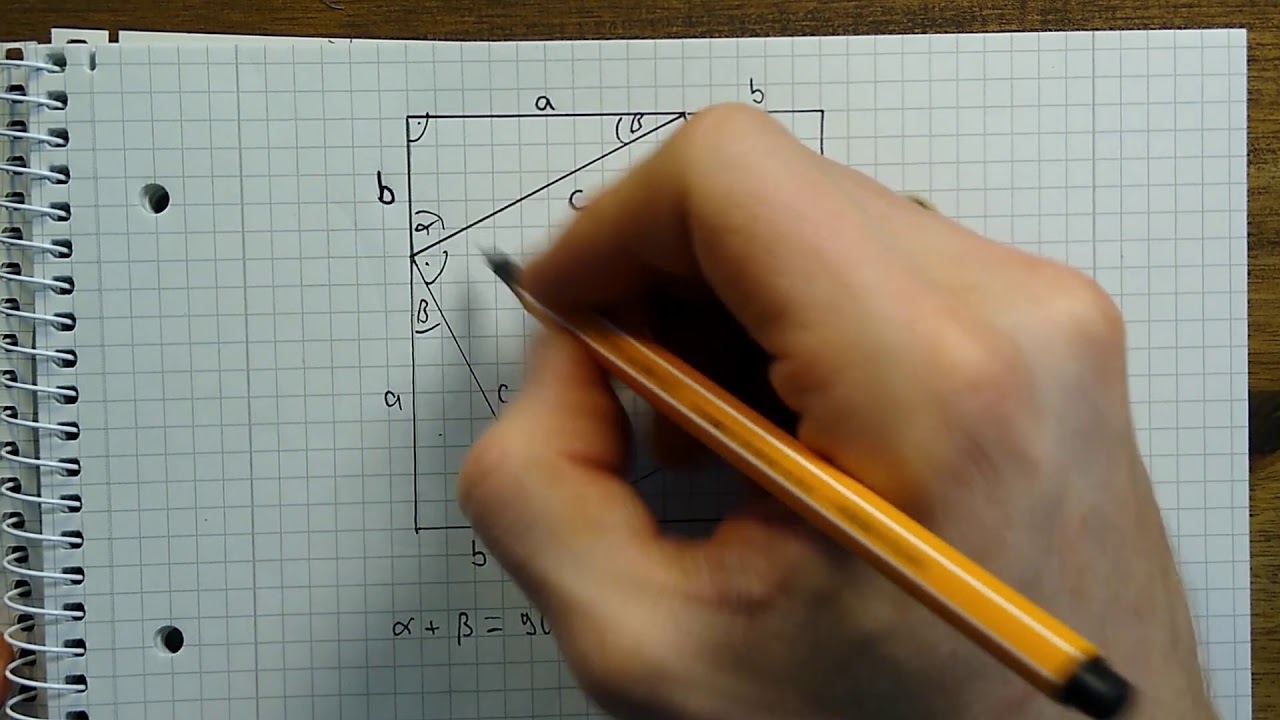 Mathe Klasse 9: Beweis Pythagoras