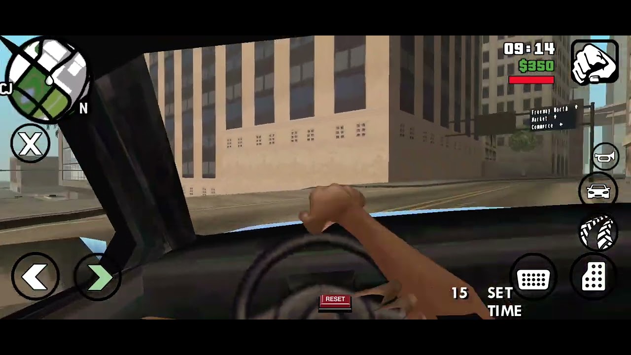 Dirigindo Em primeira Pessoa No Gta San Andreas Gameplay 