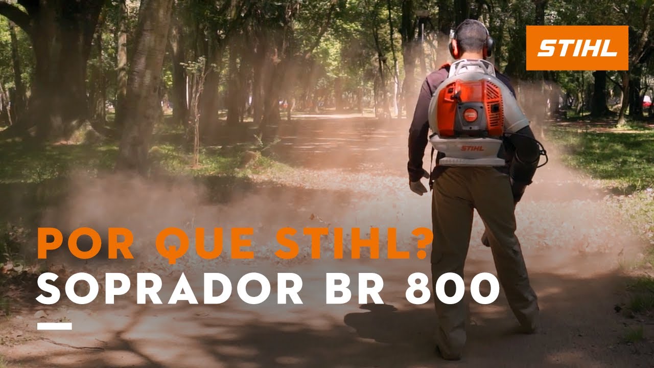Soprador BR 800 | Por que escolher STIHL?