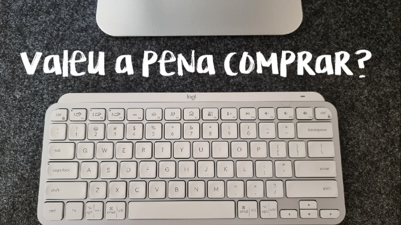 Teclado Logitech MX Keys Mini depois de 4 meses: Veja quais são os pontos positivos e negativos