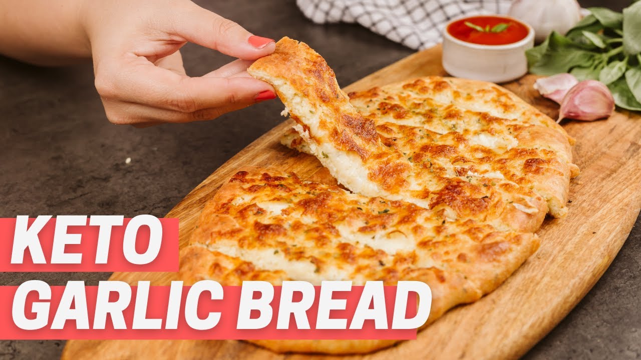 Receta de Pan de Ajo Keto (keto garlic bread) | Keto con laura