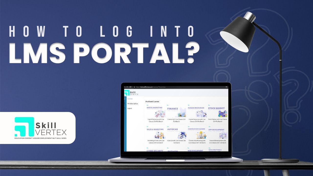 How to login into LMS PORTAL
