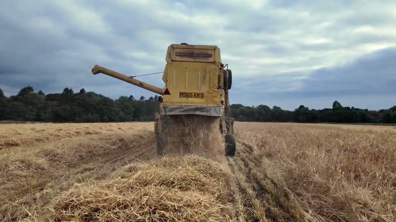 42nd harvest for this New Holland 8040  Combine.Registered 1983