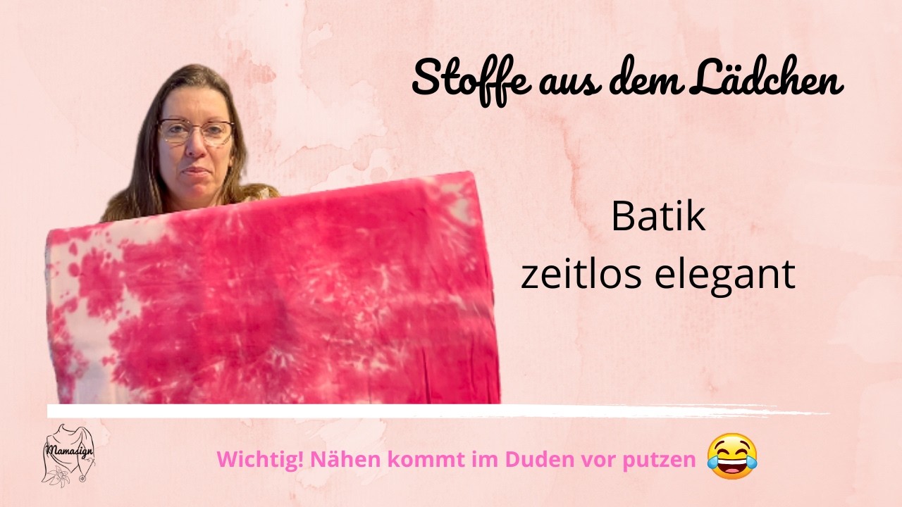 Ronda - Batik trifft auf eine Viskose-Leinen-Mischung - Der perfekte Stoff für den Frühling