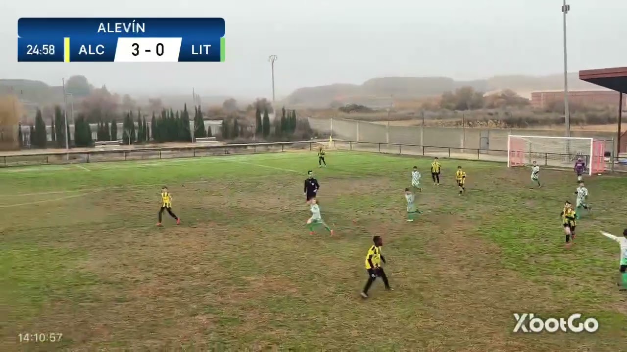 Resumen: ALEVIN : ALCOLEA 5-0 LA LITERA (20.12.25)