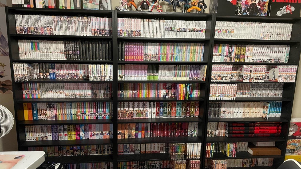 Current Manga & Light Novel Collection Oct 2021 | Over 1000+ volumes