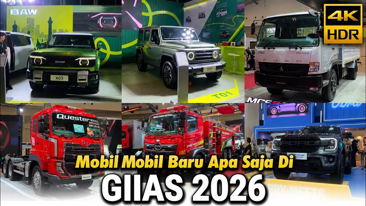 [Full] Walking Tour Lengkap GIIAS 2026❗Mobil-Mobil Baru Apa Saja Yang Ada di GIIAS 2026⁉️