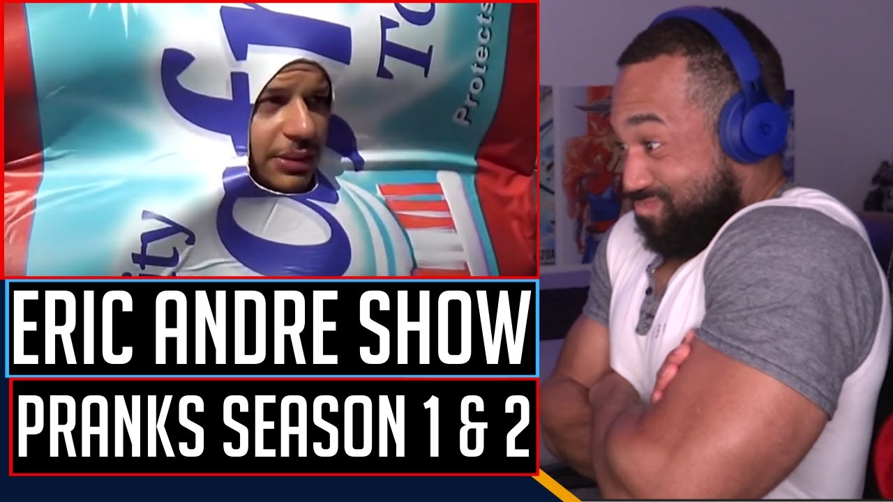 TRY NOT TO LAUGH - Eric Andre pranks Season 1 & 2
