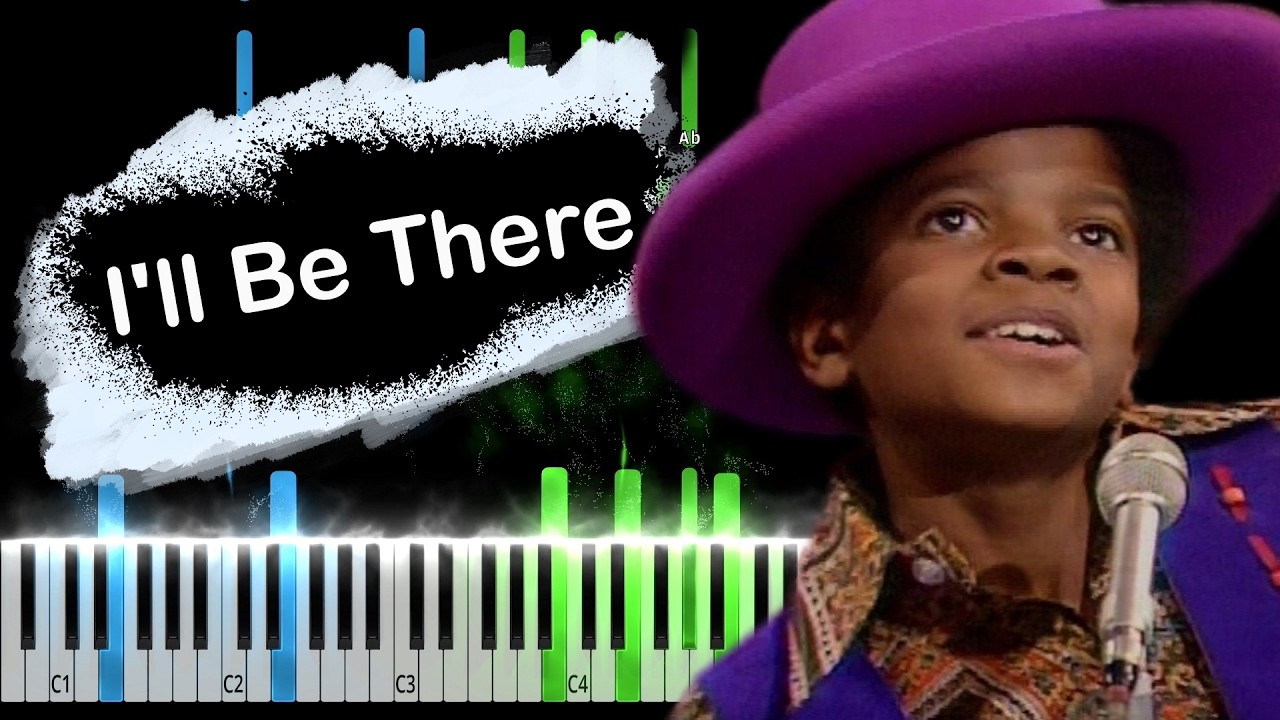 The Jackson 5 - I'll Be There Piano Tutorial