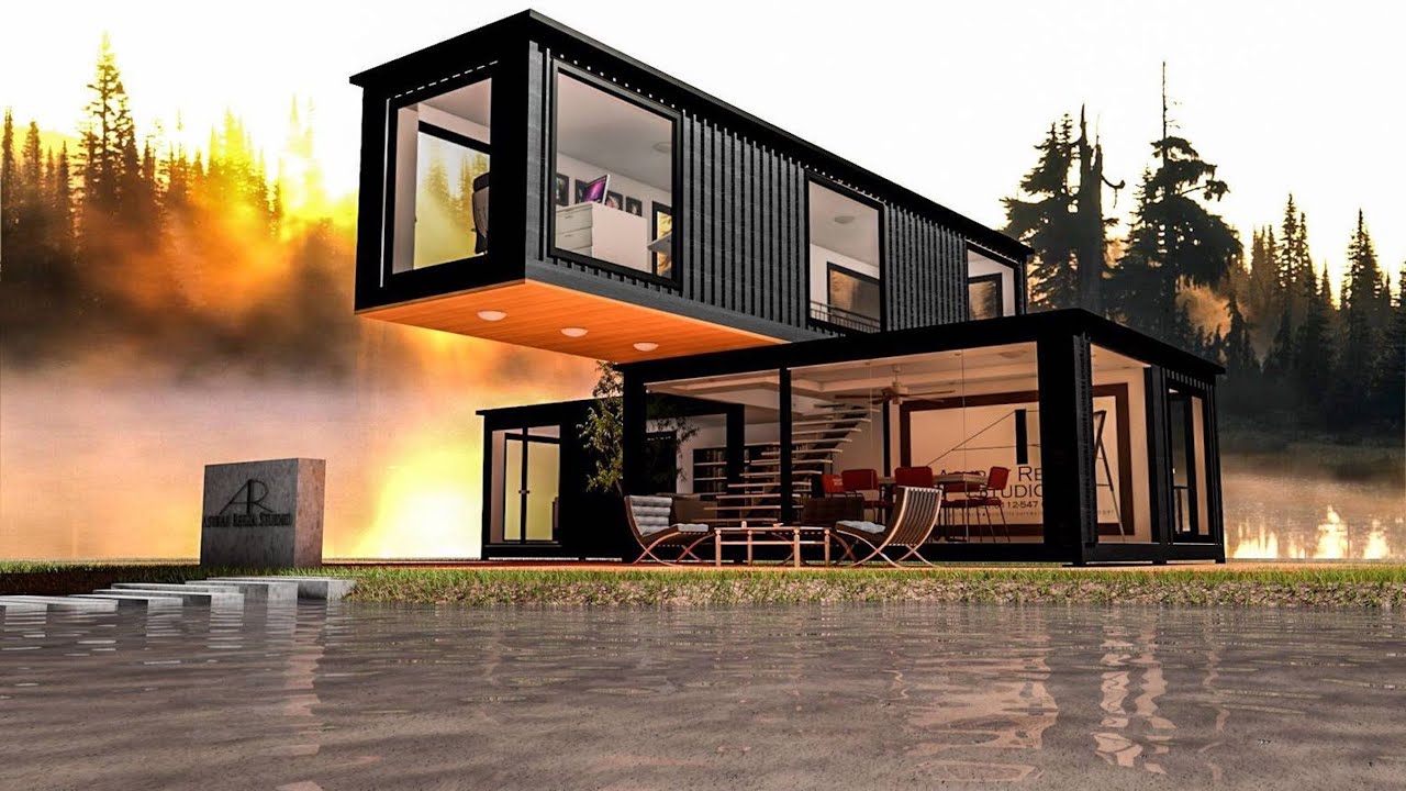 MODERN SHIPPING CONTAINER HOUSE DESIGN IDEAS | TIPS TO CREATE MODERN LOW BUDGET CONTAINER HOUSE