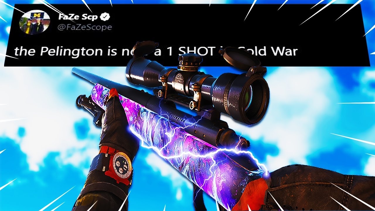 the 1 SHOT PELINGTON SETUP FOR SEASON 4..FASTEST ADS! (BEST PELINGTON CLASS SETUP) - COLD WAR
