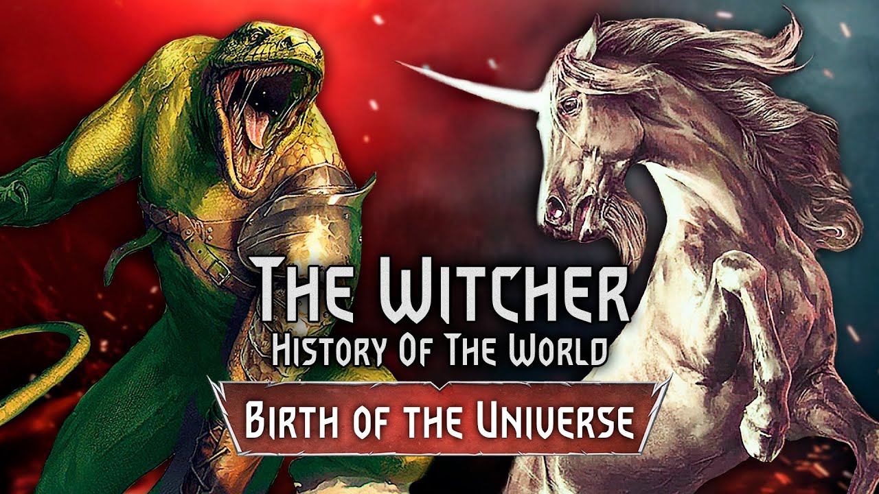 Witcher Lore: Elves and Unicorns. History Of The World Part 1