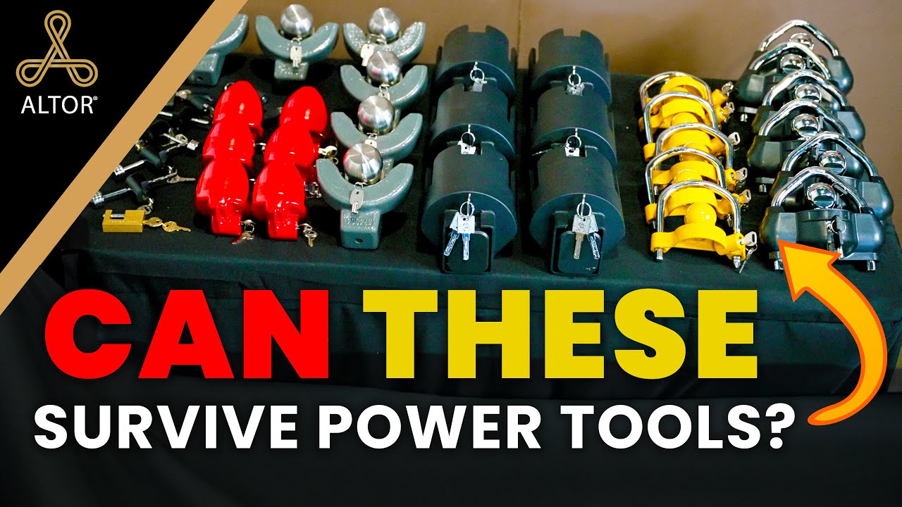 Can THESE Common Locks Last? | How The ICON Trailer Lock Compares