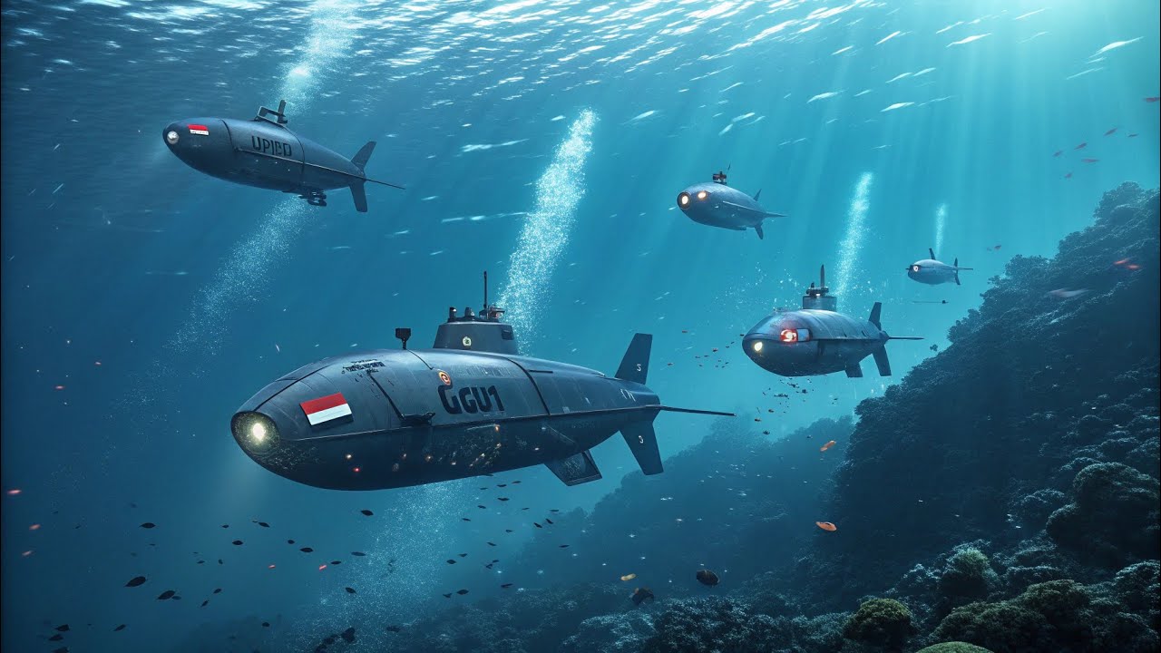 &ldquo;Penjaga Senyap Indonesia: Armada Drone Bawah Laut yang Mengubah Pertahanan Maritim Dunia!&rdquo;