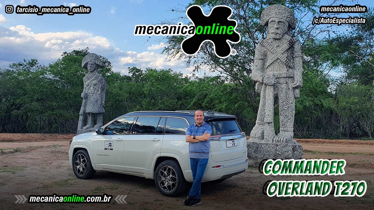 Avaliação Jeep Commander Overland T270 Turbo Flex