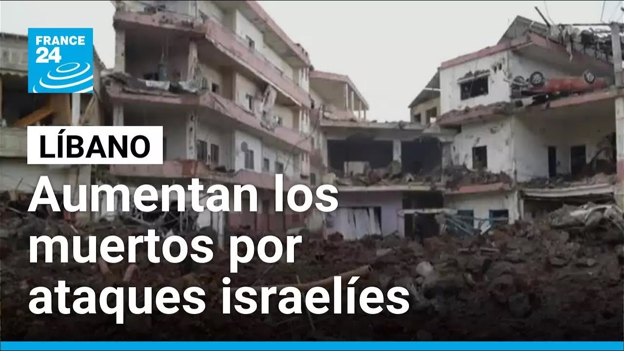 Aumenta cifra de fallecidos en Líbano por ataques israelíes contra Hezbolá