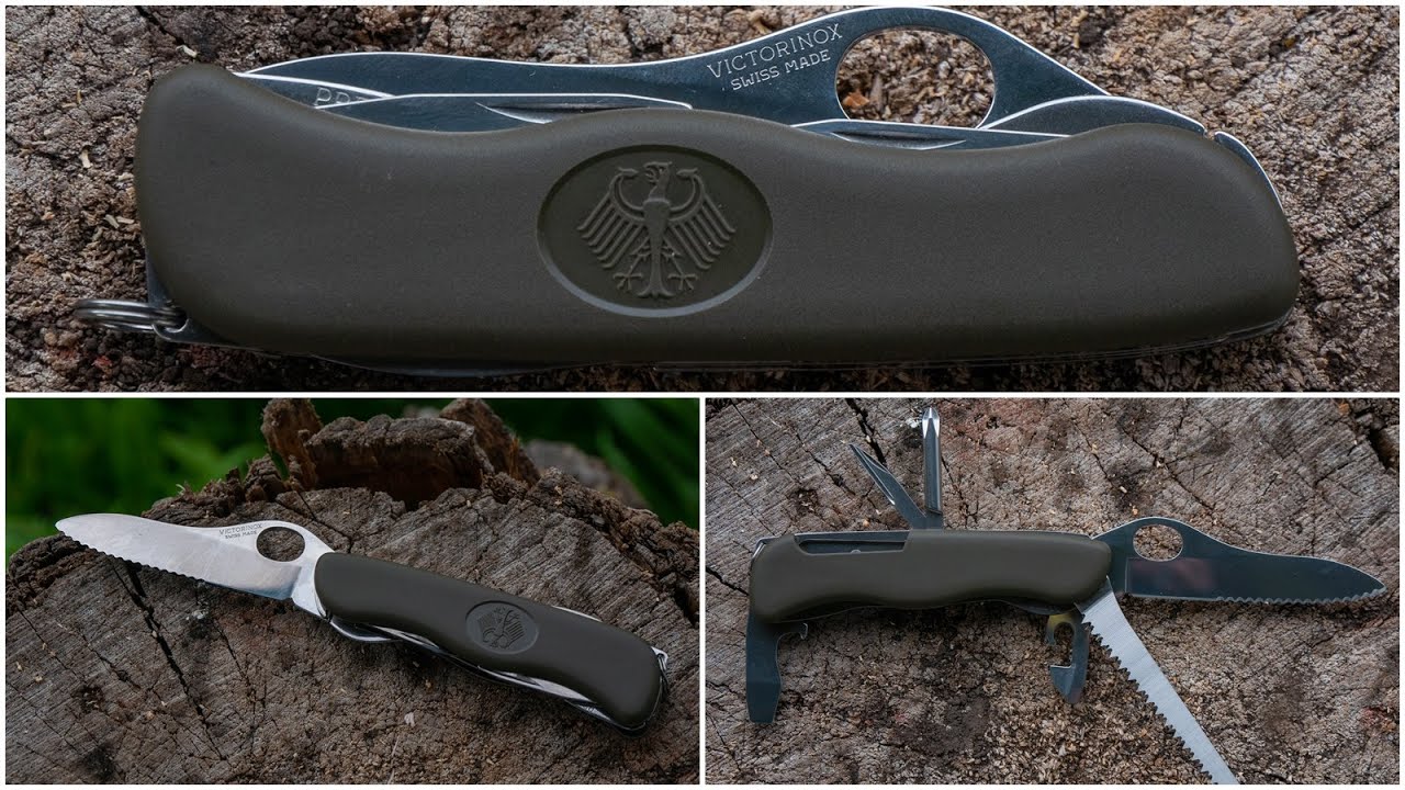 Обзор армейского ножа VICTORINOX MILITARY 0.8461.MW4DE. Нож немецкой армии.