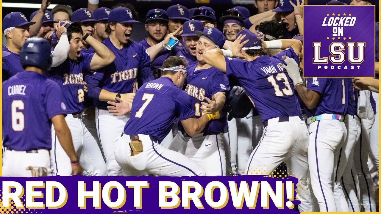 Jake Brown Goes NUCLEAR! 3 HR Night Leads LSU 15–4 Rout