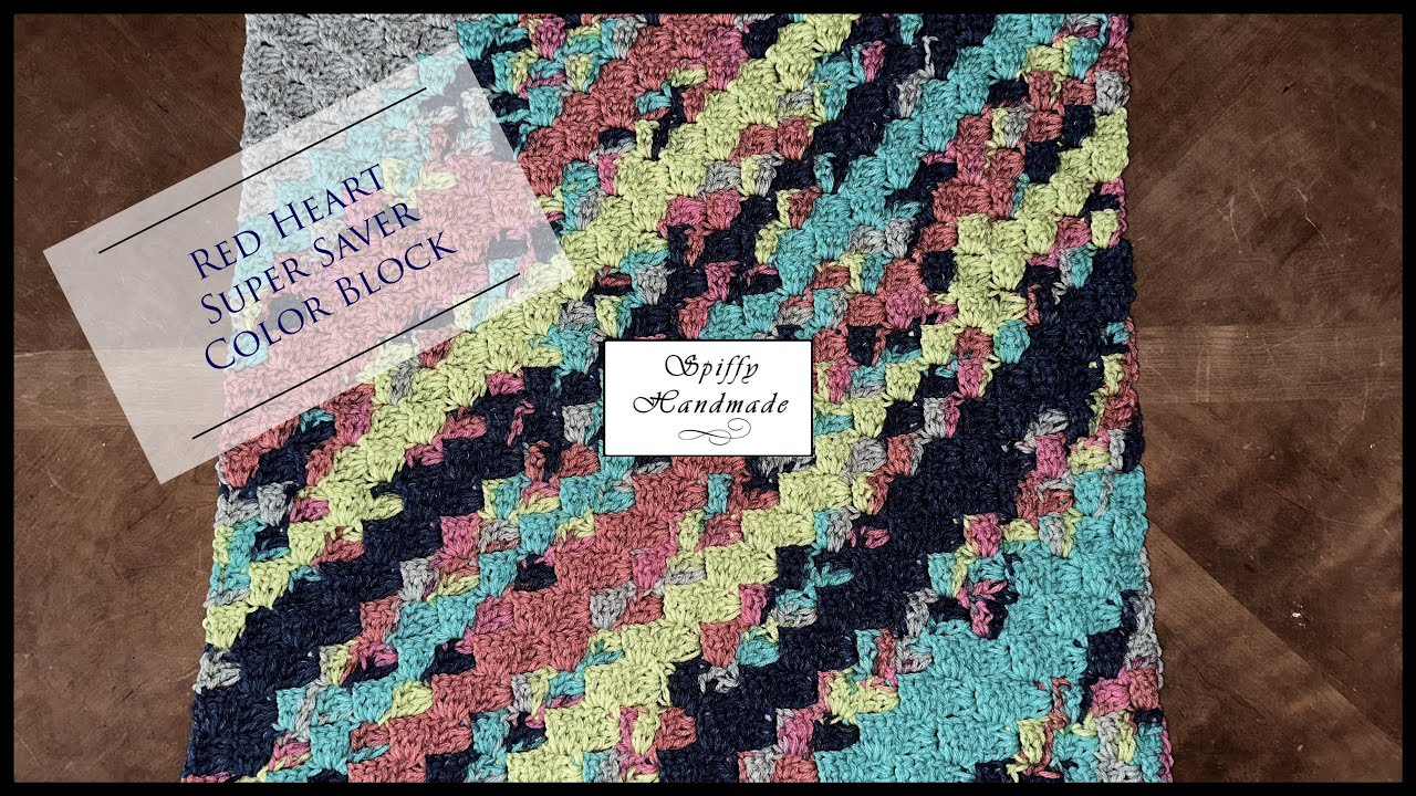Red Heart Super Saver Color Block Yarn Review