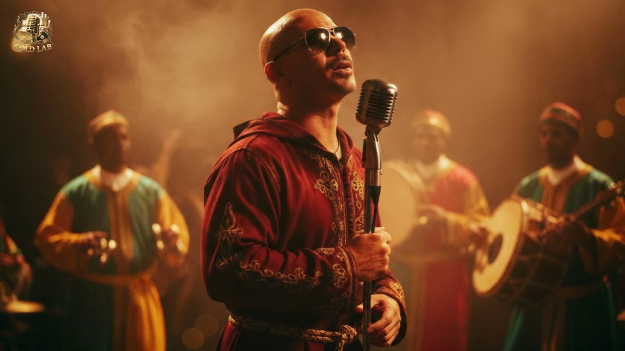 Pitbull - Fireball | Gnawa Moroccan Version AI Cover by Gold Lab