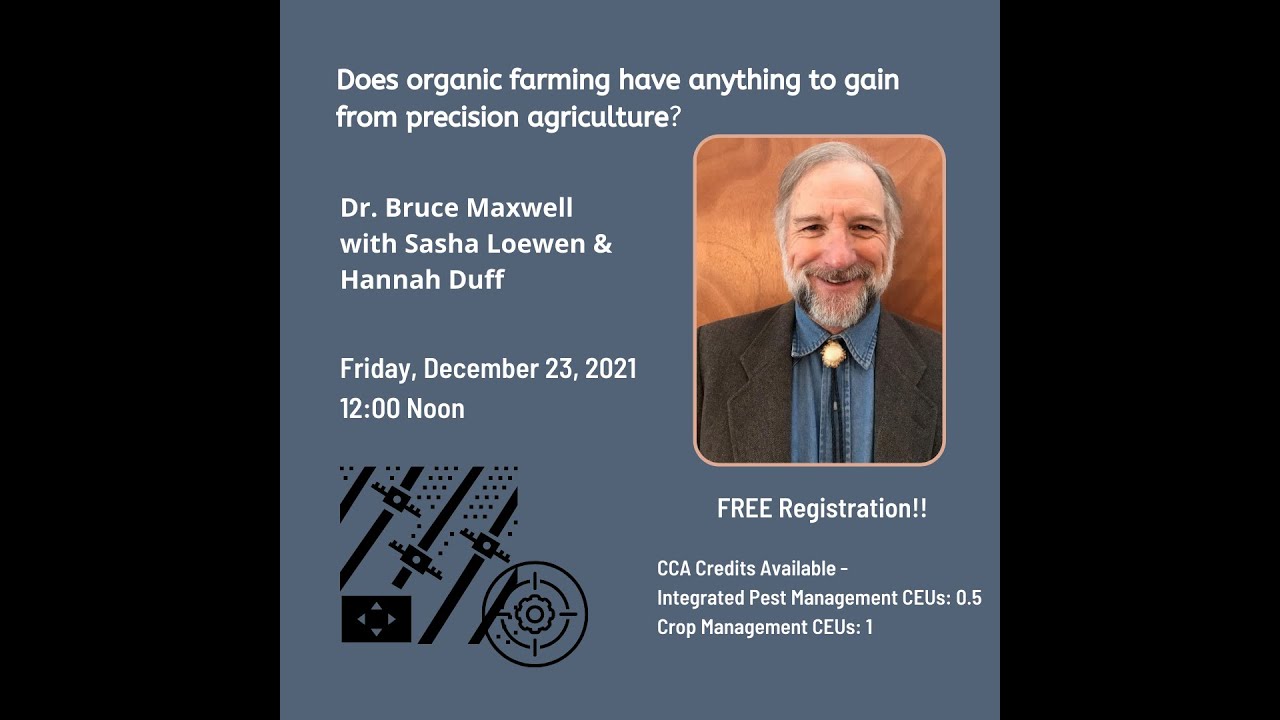 Does Organic Farming Have Anything to Gain from Precision Agriculture?