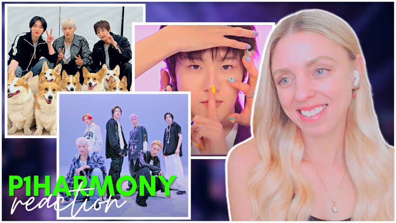 P1HARMONY REACTION: Jump [BE ORIGINAL - Studio Choom] | Hello 82 Nail Art | Meeting 8 Corgi 🐶