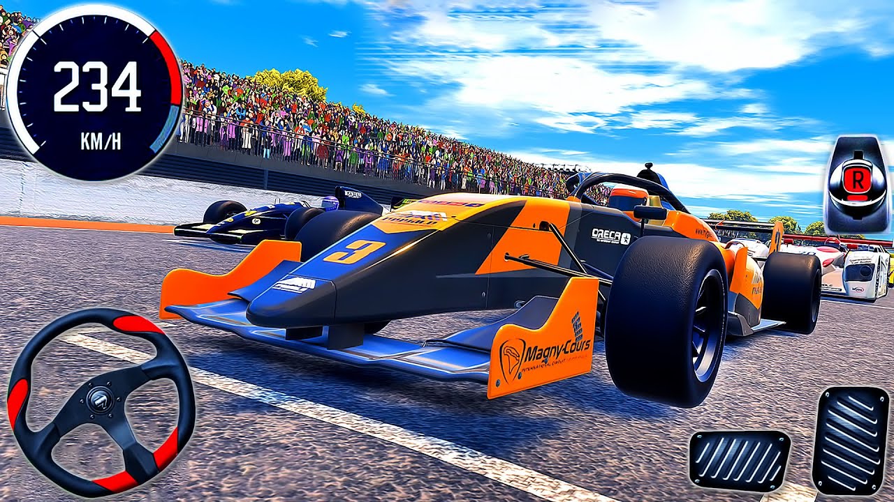 Racer Sport Car Formula F1 Driving - Hot Lap Racing GT Car Simulator 3D - PC GamePlay