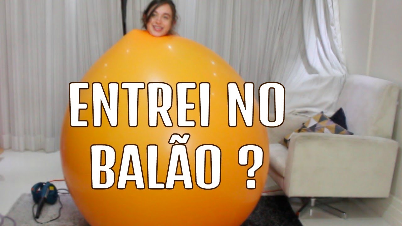 ENTREI EM UM BIG BALÃO DE AR! (CLIMB IN) - CAROL SANTINA