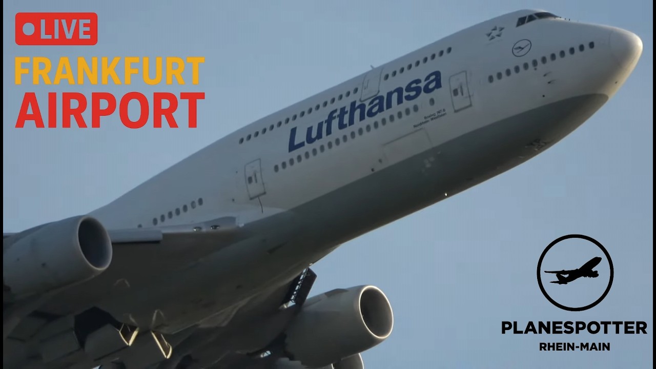 LIVE🔴 Planespotting Frankfurt Airport | Sonntag 15.03 | Runway 18 & 25L