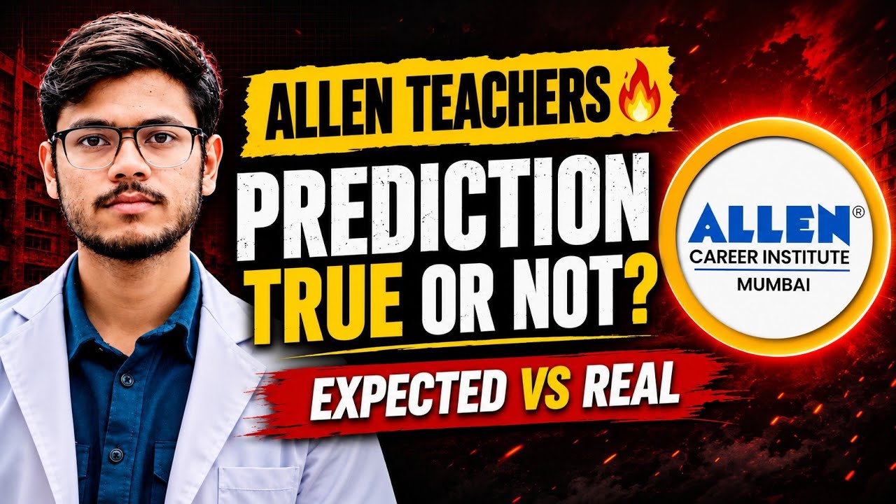RENEET 2026 Expected Cutoff Vs Actual Cut off😳 | Allen(B.M Sir) past years🔥| High CutOff NEET 2026 ?