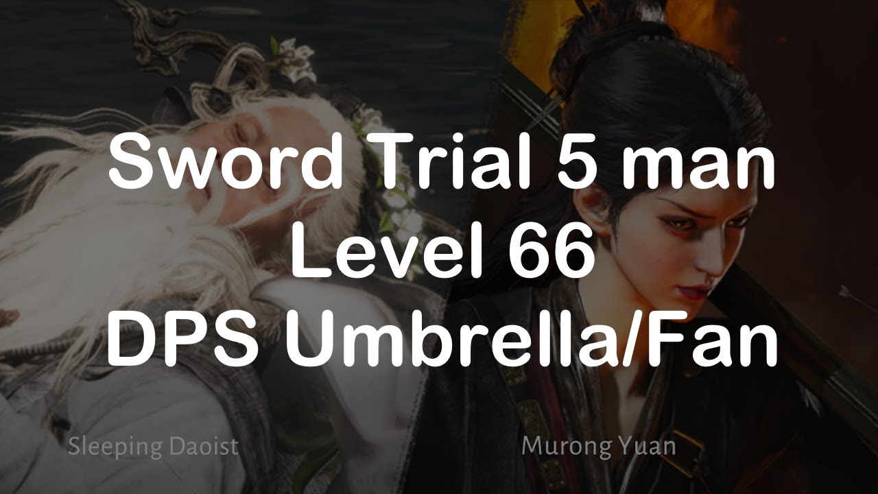 [Where Winds Meet] 5 man Sword Trial - Crimson Dream DPS Umbrella/Fan POV