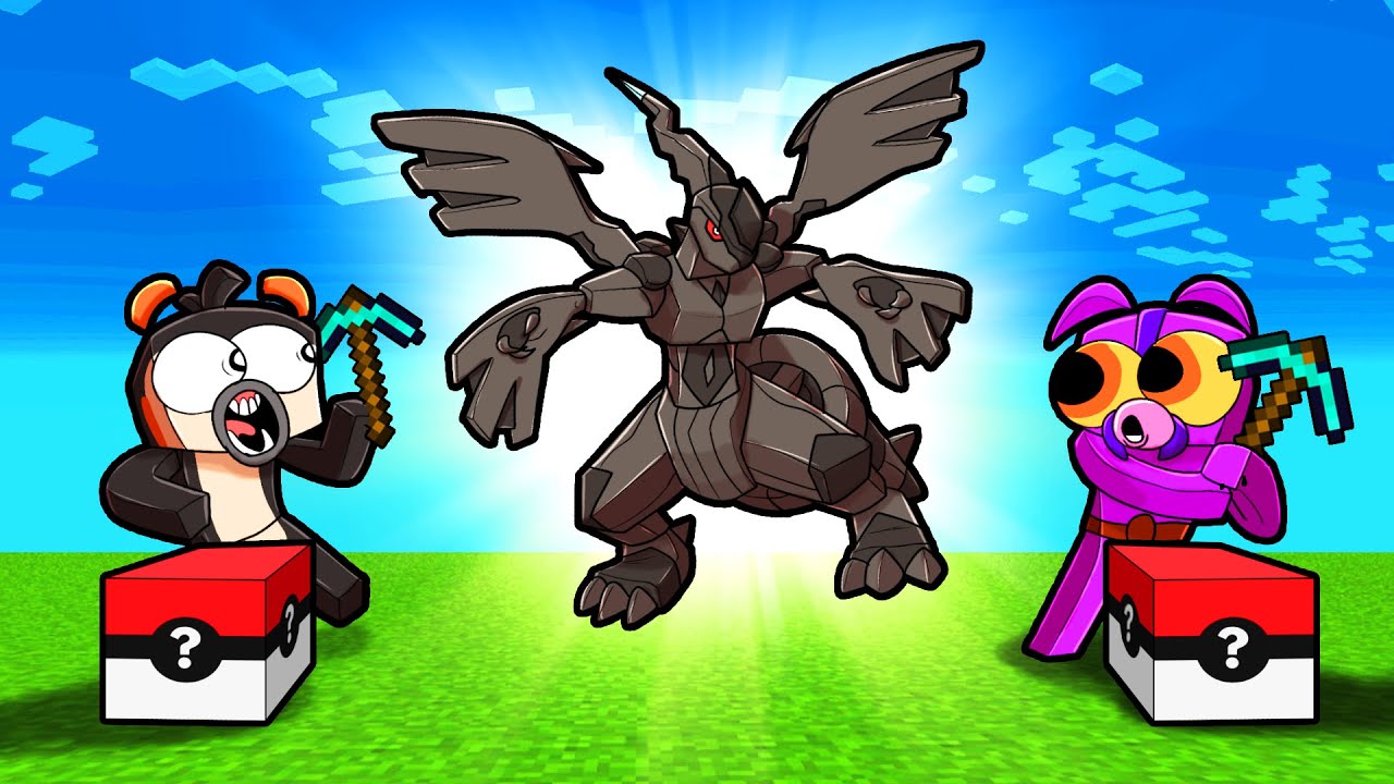 Pixelmon LUCKY BLOCK Mystery Challenge! (Minecraft)