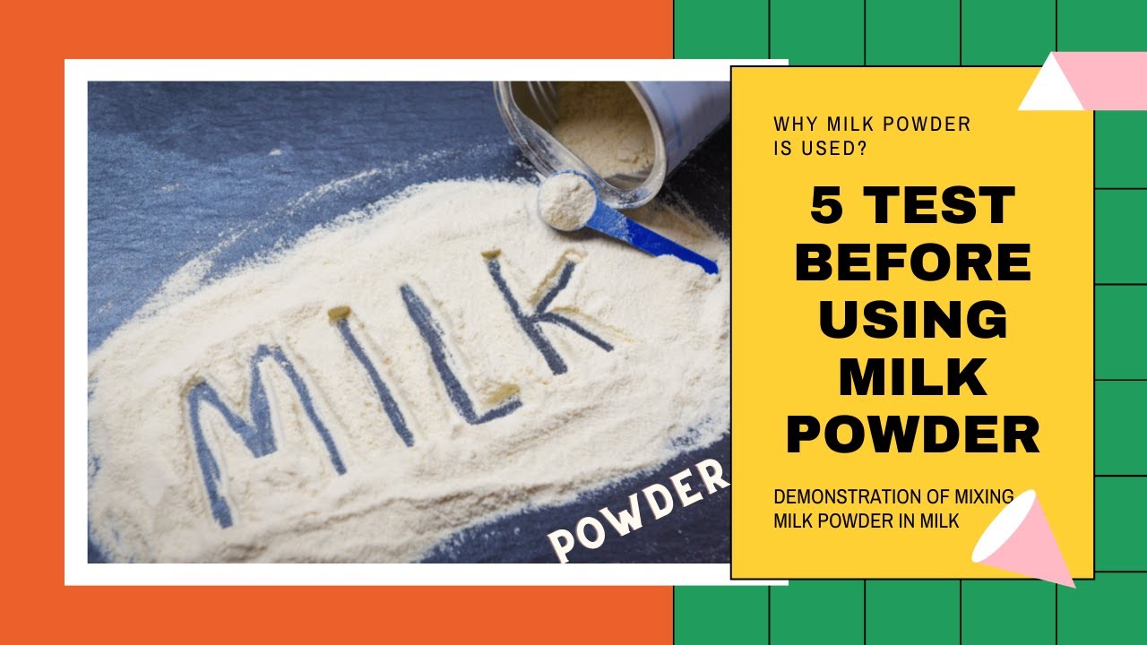 Why Milk Powder is used in Dairy Industry. Convert Milk Powder to Milk. How to Make Milk Powder Milk