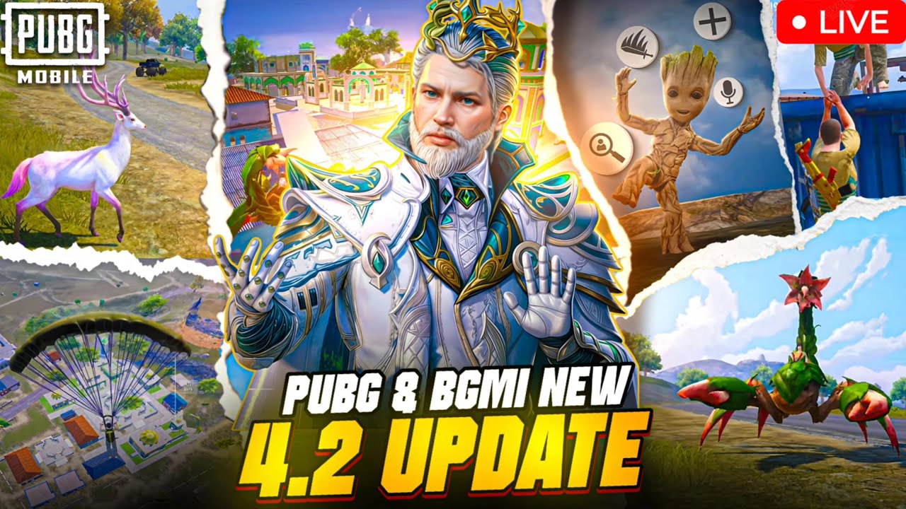 NEW UPDATE 4.2 - WORST UPDATE IN PUBG MOBILE HISTORY🤢 #pubgmobilelive #bgmilive #pubglive #newupdate
