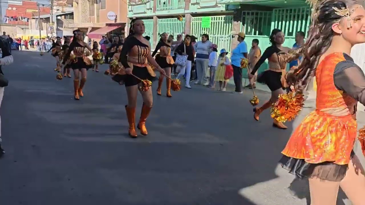 Carnaval Capulhuac 2026 | Bastoneras y Bastoneros de Atenea | Metamorfosis Tour 🧡🦋