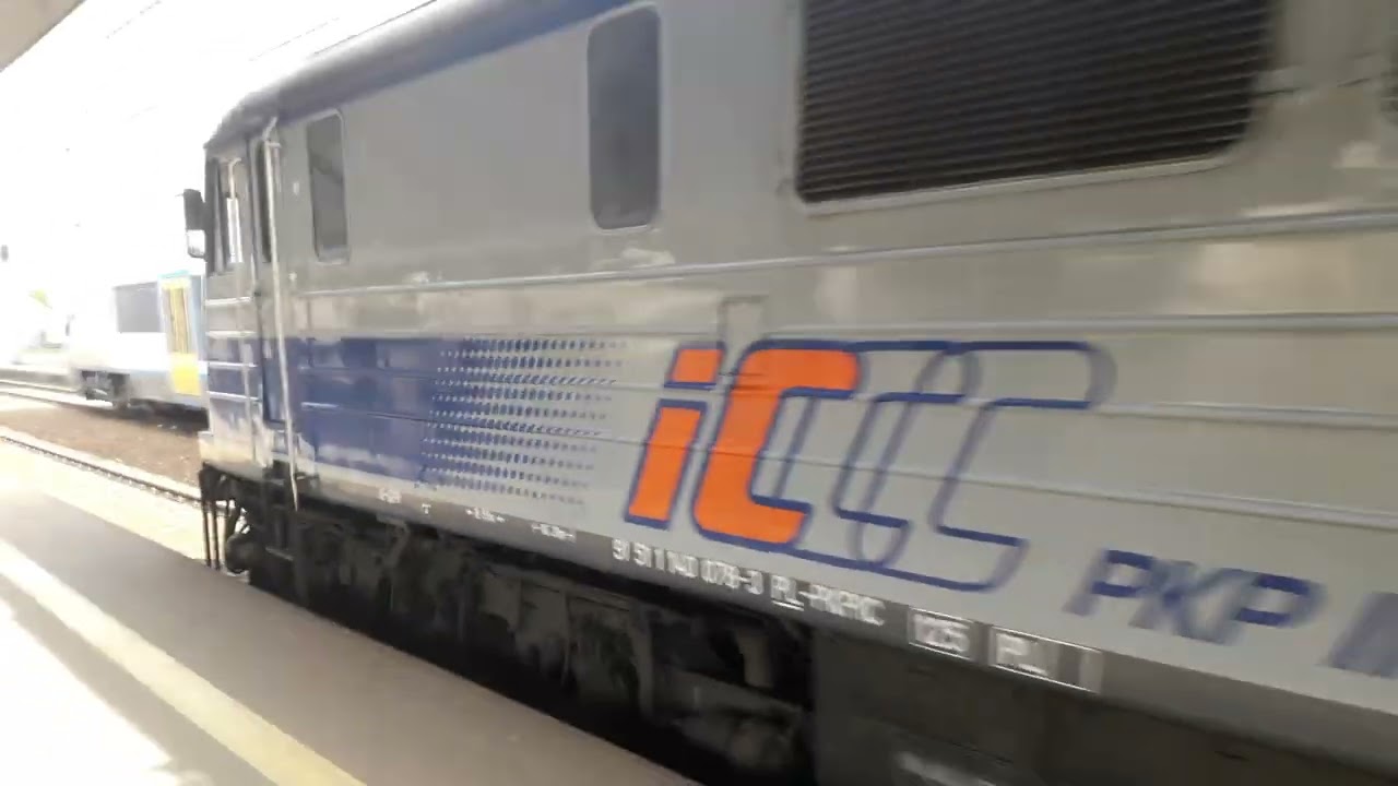 EP07-382 z IC 45100 Doker rel. Katowice-gdynia Gł&oacute;wna|Sosnowiec Gł&oacute;wny #shorts