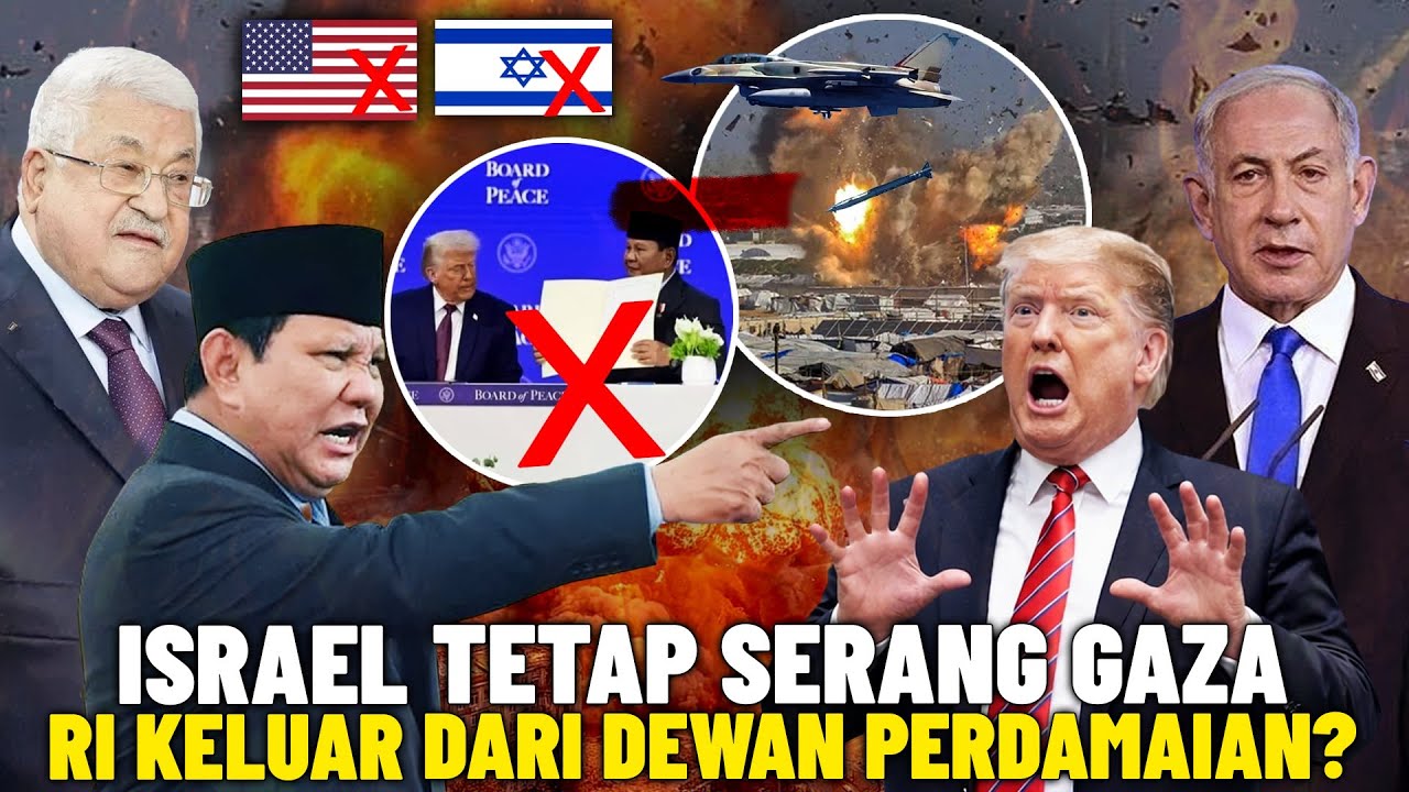 PRABOWO MURKA!? AS-Israel Serang Gaza! Netanyahu Langgar Kesepakatan Dewan Perdamaian Lagi?