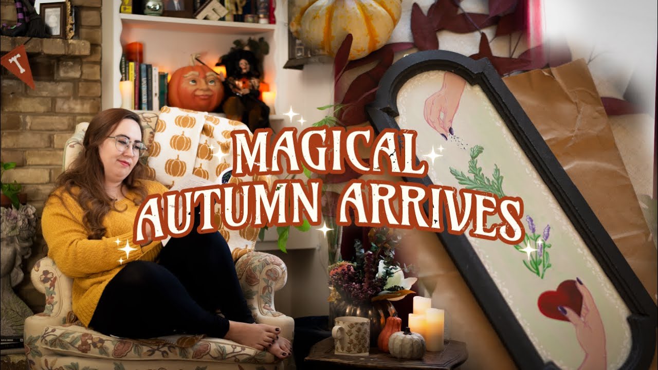Встречаем осень! 🍂 Медленное кипение, практическая магическая живопись и выпечка тыквенных брауни