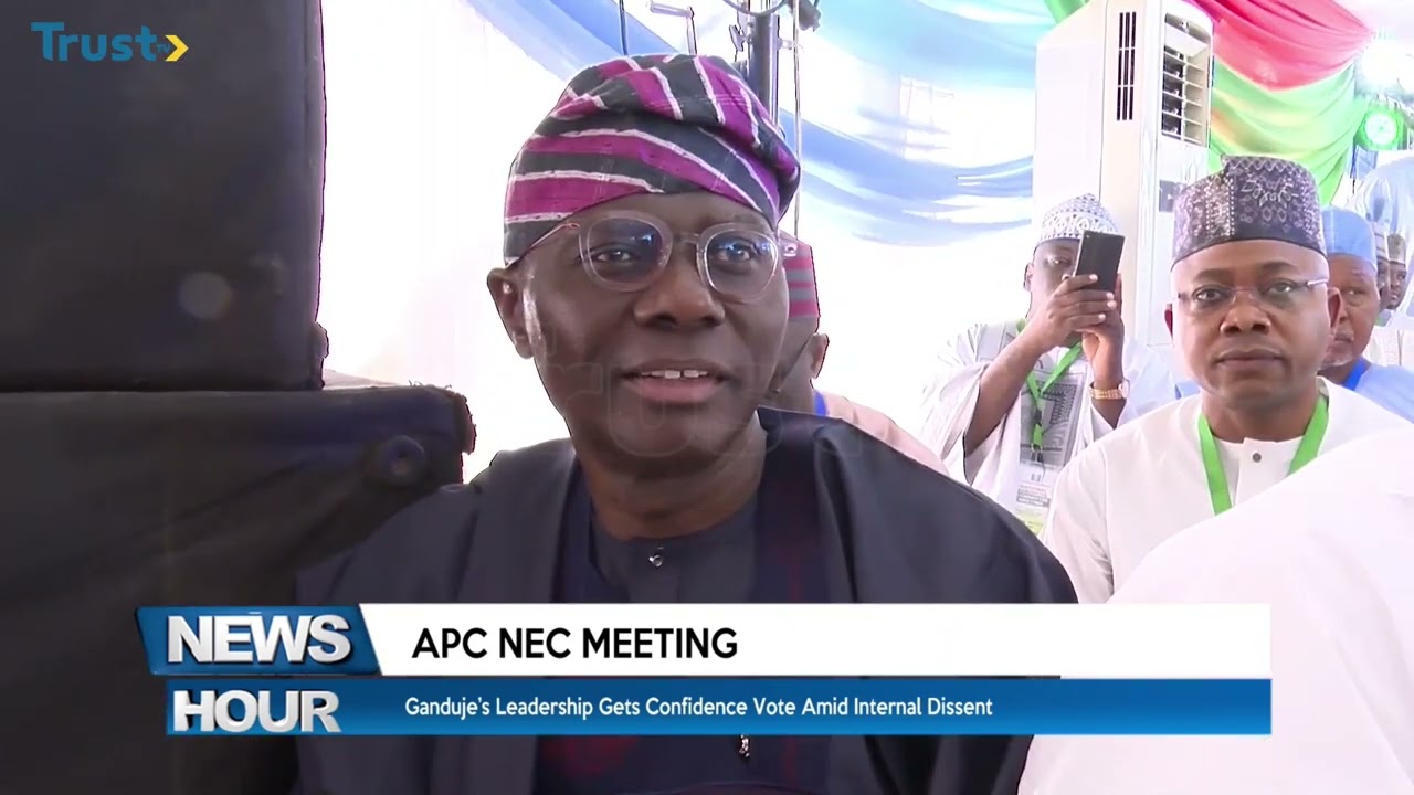 APC NEC Meeting:  Ganduje&rsquo;s Leadership Gets Confidence Vote Amid Internal Dissent