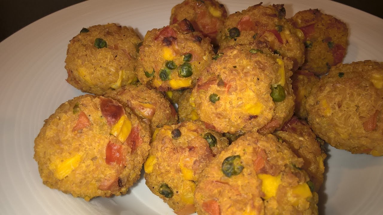 вегетарианской клецки блюдо с булгур