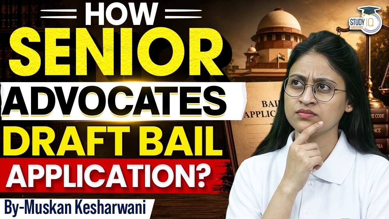 How Senior Advocates Draft Bail Application? Criminal Litigation| Legal Drafting| Muskan Mam