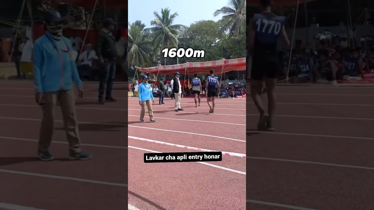 Police Bharti 1600m Running #policebharti #ytshorts