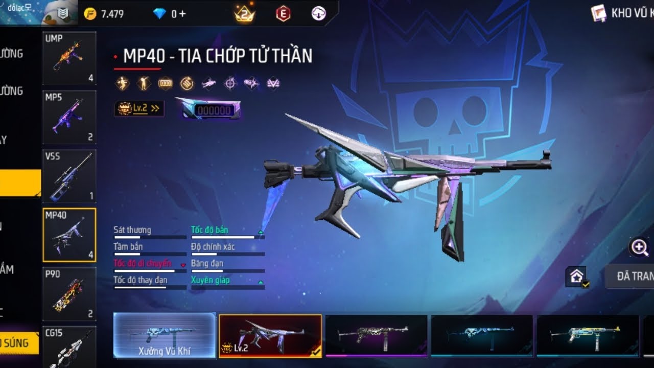 Thử săn mp40 tia chớp tử thần giá 250k